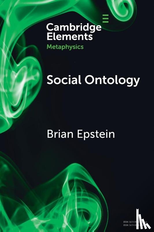 Epstein, Brian (Tufts University) - Social Ontology