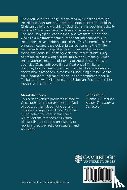 Williams, Scott M. (University of North Carolina) - The Trinity