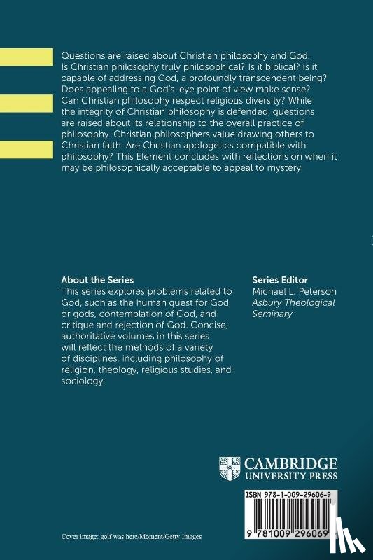 Taliaferro, Charles (St Olaf College - Christian Philosophy and the Problem of God
