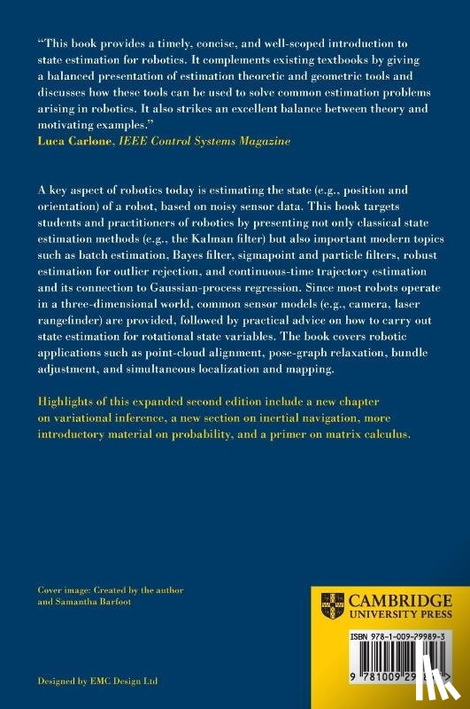 Barfoot, Timothy D. (University of Toronto) - State Estimation for Robotics