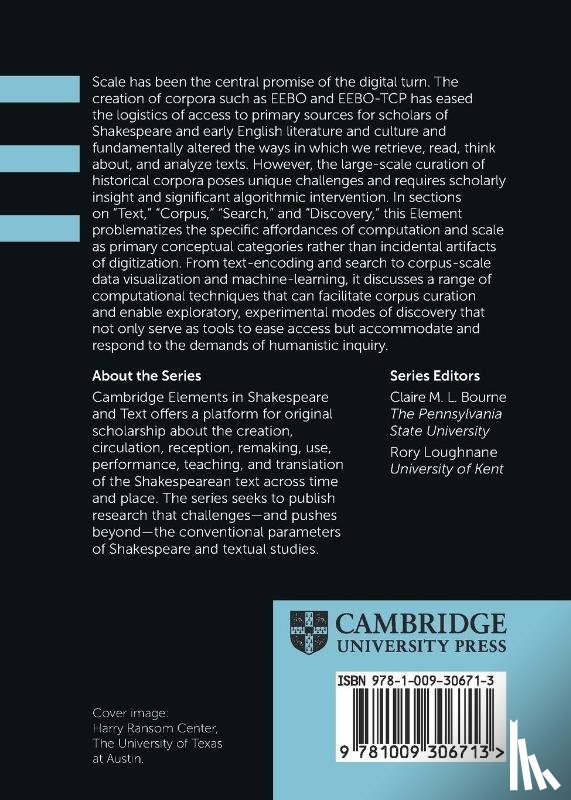 Basu, Anupam (Washington University - Shakespeare and Scale