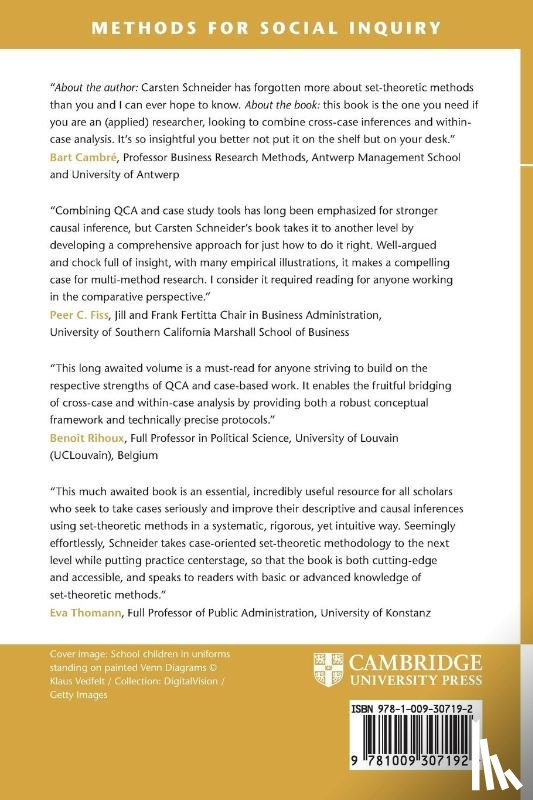 Schneider, Carsten Q. (Central European University - Set-Theoretic Multi-Method Research