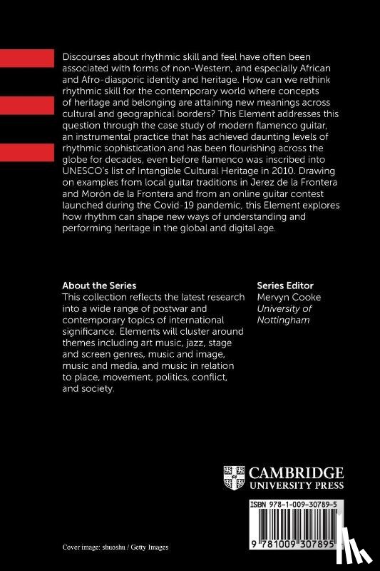 Tongeren, Carlos van (University of Manchester) - Rhythm and Heritage in Modern Flamenco Guitar