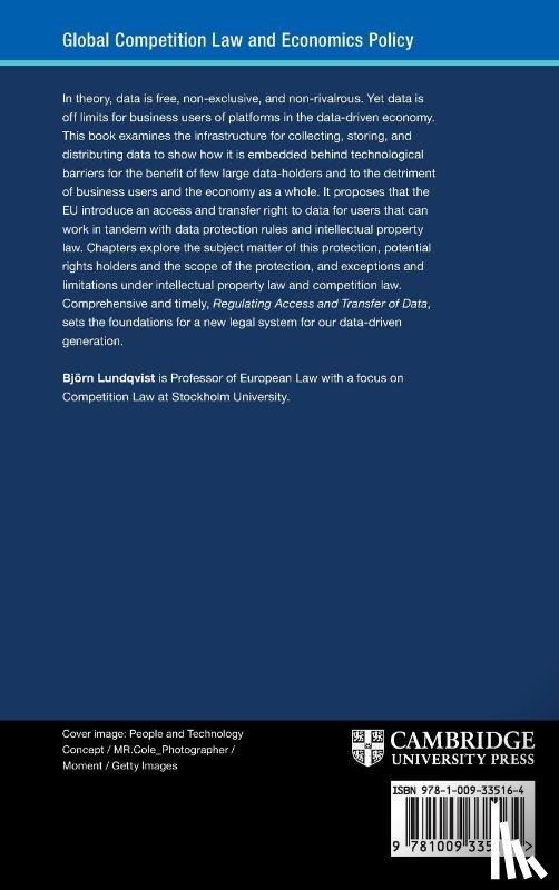 Lundqvist, Bjorn (Stockholm University) - Regulating Access and Transfer of Data