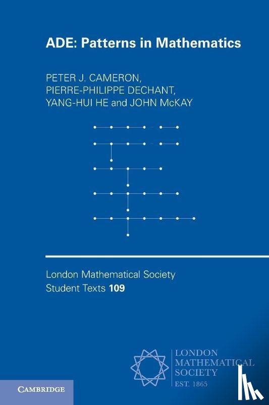 Cameron, Peter J. (University of St Andrews), Dechant, Pierre-Philippe (University of Leeds), He, Yang-Hui (London Institute for Mathematical Sciences), McKay, John (Concordia University - ADE