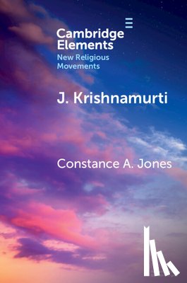Jones, Constance A. (California Institute of Integral Studies) - J. Krishnamurti