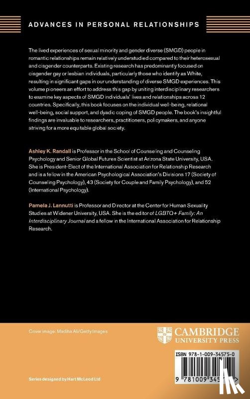  - Experiences of Sexual Minority and Gender Diverse Individuals in Romantic Relationships