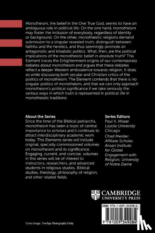 Bergem, Ragnar M. (MF Norwegian School of Theology - The Politics of Monotheism