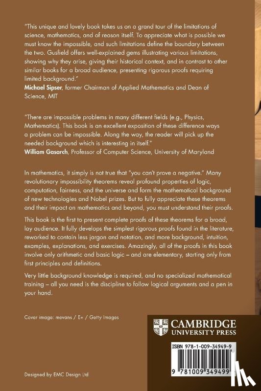 Gusfield, Dan (University of California - Proven Impossible