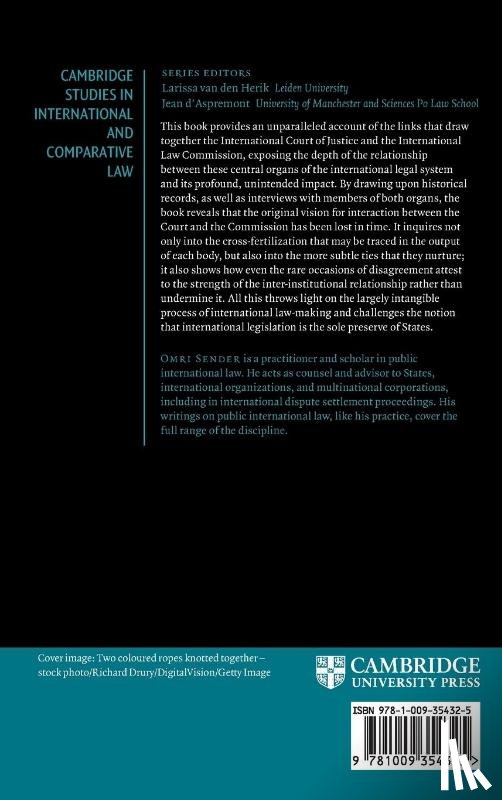 Sender, Omri - International Law-Making by the International Court of Justice and International Law Commission