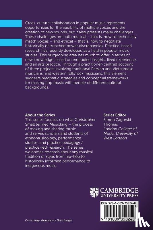 Martin, Toby (University of Sydney), Beladi, Seyed MohammadReza (University of Huddersfield), Lan, Ðang - Cross-Cultural Collaboration in Popular Music