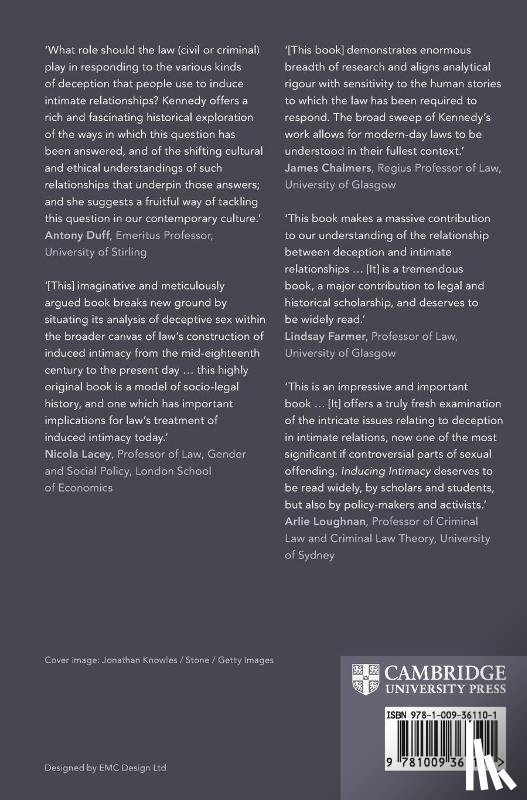 Kennedy, Chloe (University of Edinburgh) - Inducing Intimacy