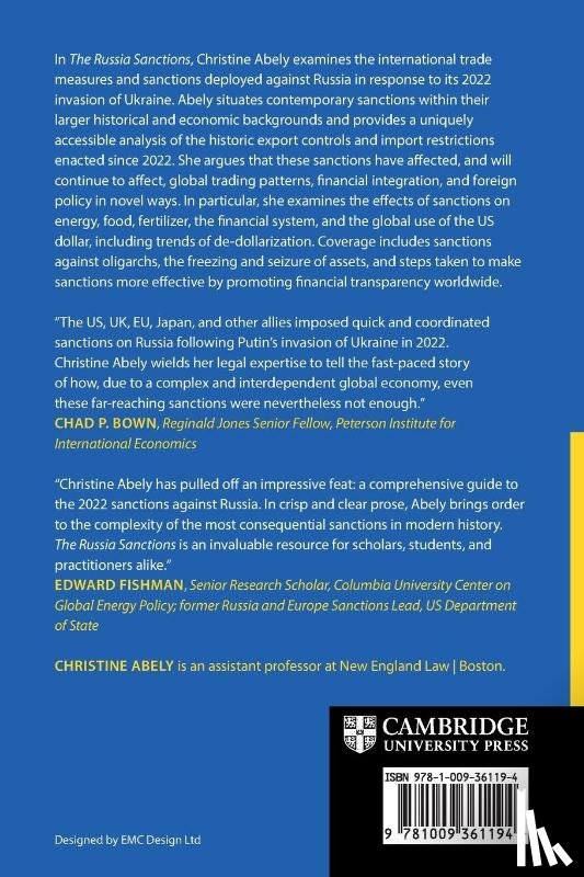 Abely, Christine (New England Law - The Russia Sanctions