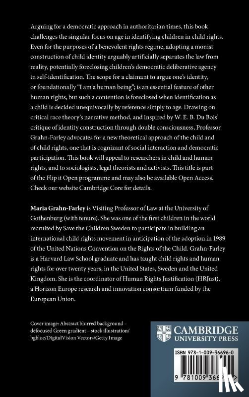 Grahn-Farley, Maria (Goteborgs Universitet - Child Rights, Legal Theory and Social Advocacy