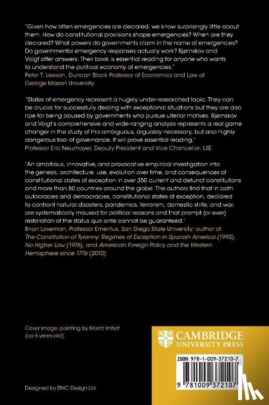 Bjørnskov, Christian (Aarhus Universitet, Voigt, Stefan (Universitat Hamburg) - State of Emergency