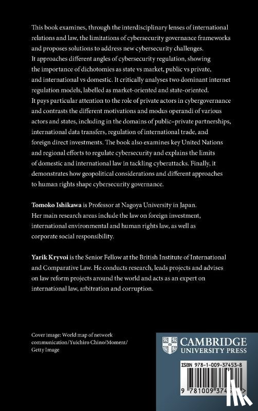  - Public and Private Governance of Cybersecurity