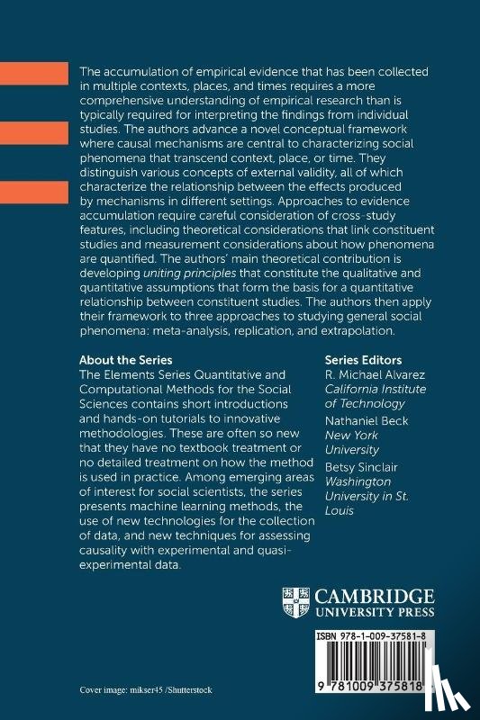 Slough, Tara (New York University), Tyson, Scott A. (University of Rochester - External Validity and Evidence Accumulation