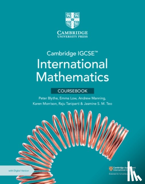 Blythe, Peter, Low, Emma, Manning, Andrew, Morrison, Karen - Cambridge IGCSE(TM) International Mathematics Coursebook with Digital Version (2 Years' Access)