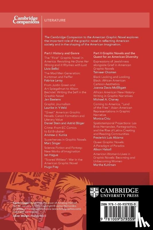  - The Cambridge Companion to the American Graphic Novel