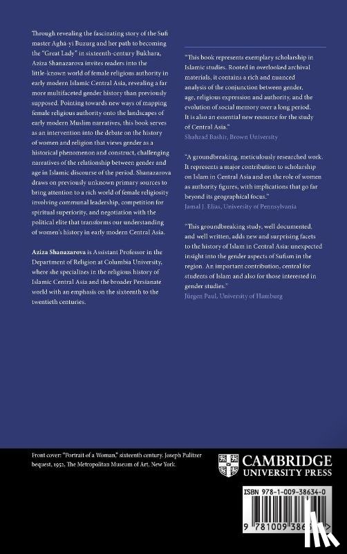 Shanazarova, Aziza (Columbia University - Female Religiosity in Central Asia