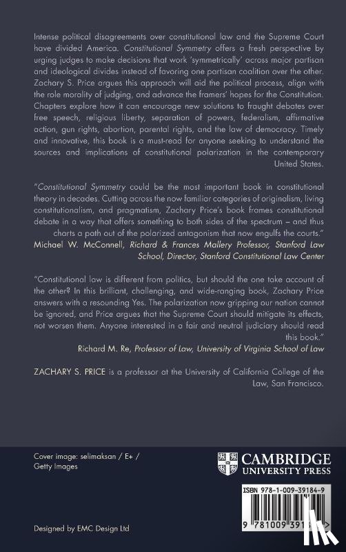 Price, Zachary S. (University College of the Law - Constitutional Symmetry