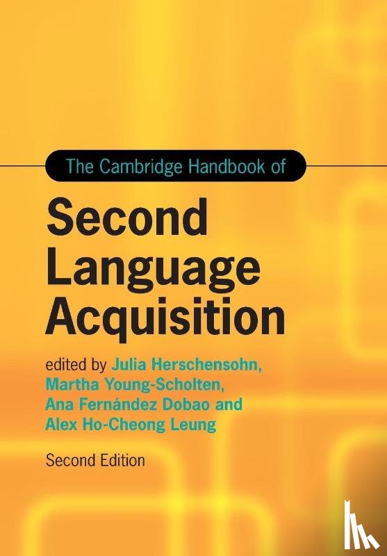  - The Cambridge Handbook of Second Language Acquisition
