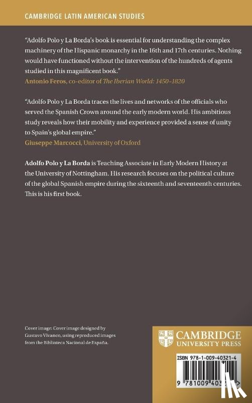 Polo y La Borda, Adolfo (University of Nottingham) - Global Servants of the Spanish King