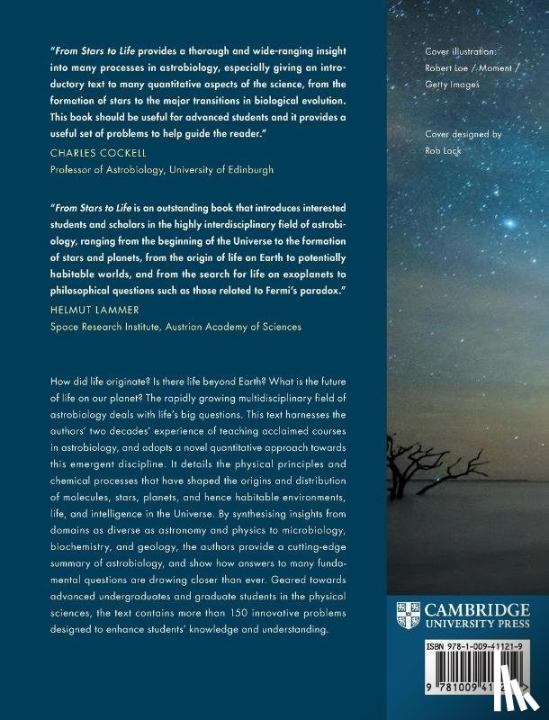 Lingam, Manasvi (Florida Institute of Technology), Balbi, Amedeo (Universita degli Studi di Roma 'Tor Vergata') - From Stars to Life