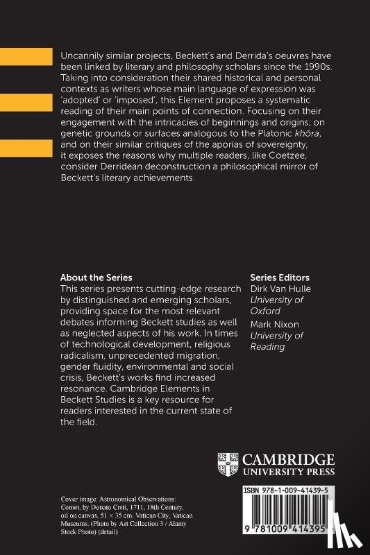 Martell, James (Lyon College) - Beckett and Derrida