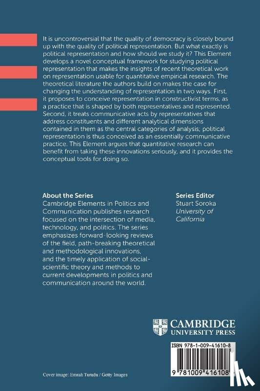 Wolkenstein, Fabio (University of Vienna), Wratil, Christopher (University of Vienna) - Political Representation as Communicative Practice