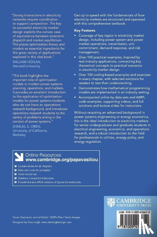 Papavasiliou, Anthony (National Technical University of Athens) - Optimization Models in Electricity Markets