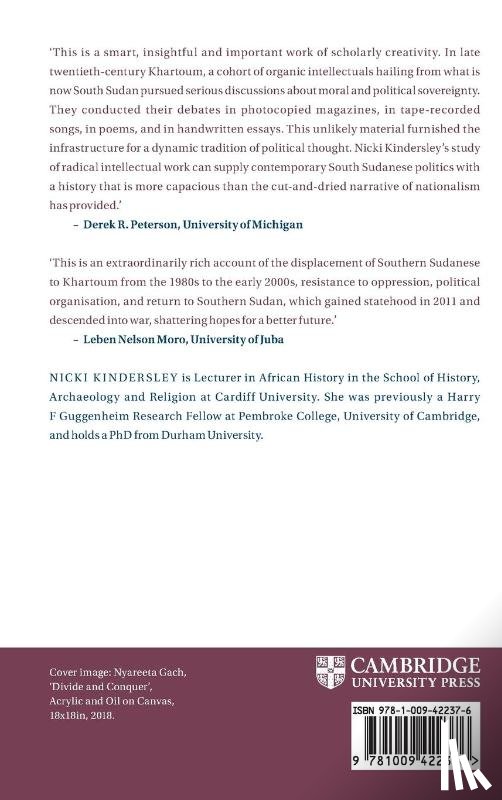 Kindersley, Nicki (Cardiff University) - New Sudans