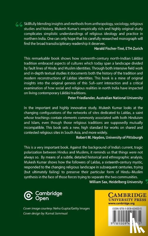 Kumar, Mukesh (Alexander von Humboldt Fellow - Between Muslim Pir and Hindu Saint