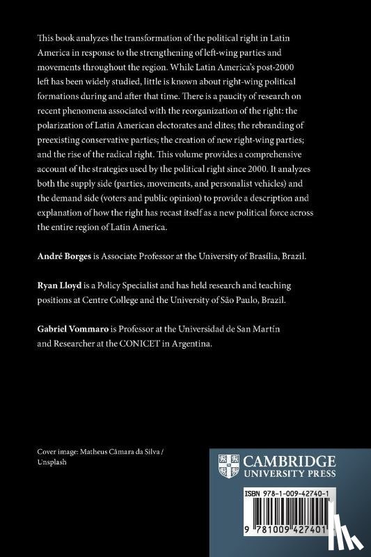  - The Recasting of the Latin American Right