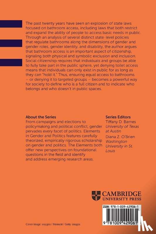 Chatfield, Sara (University of Denver) - The Politics of Bathroom Access and Exclusion in the United States
