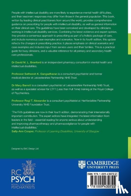  - The Frith Prescribing Guidelines for People with Intellectual Disability