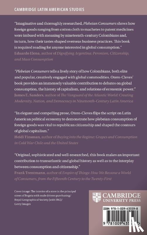 Otero-Cleves, Ana Maria (University of York) - Plebeian Consumers