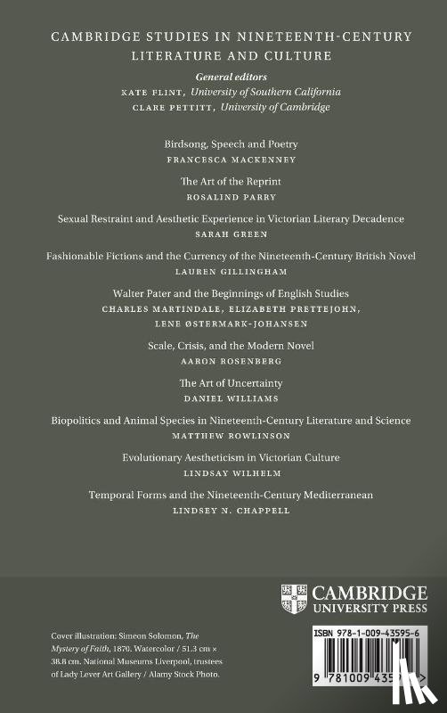 McQueen, Joseph (Northwest University) - Liturgy, Ritual, and Secularization in Nineteenth-Century British Literature