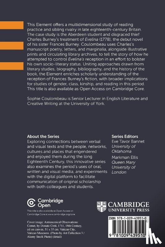 Coulombeau, Sophie (University of York) - Reading with the Burneys