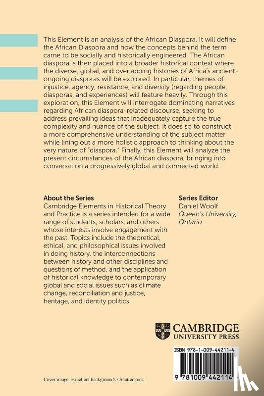 Falola, Toyin (University of Texas - Writing the History of the African Diaspora