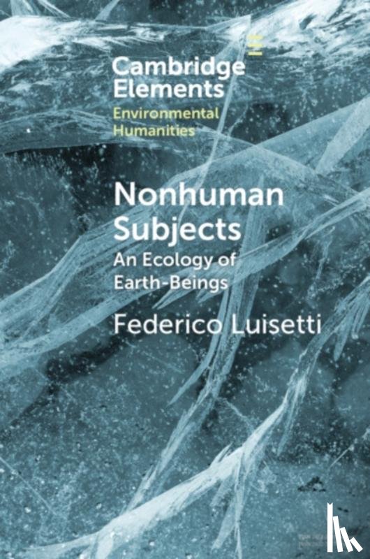 Luisetti, Federico (University of St. Gallen) - Nonhuman Subjects