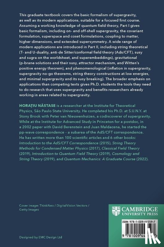 Nastase, Horatiu (Universidade Estadual Paulista - Introduction to Supergravity and its Applications