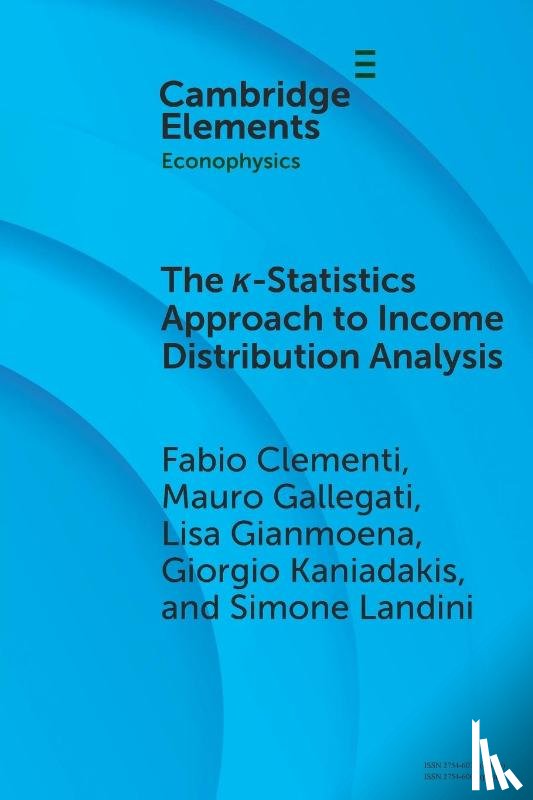 Clementi, Fabio (University of Macerata, Gallegati, Mauro (Marche Polytechnic University, Gianmoena, Lisa (University of Pisa, Kaniadakis, Giorgio (Politecnico di Torino - The ?-Statistics Approach to Income Distribution Analysis