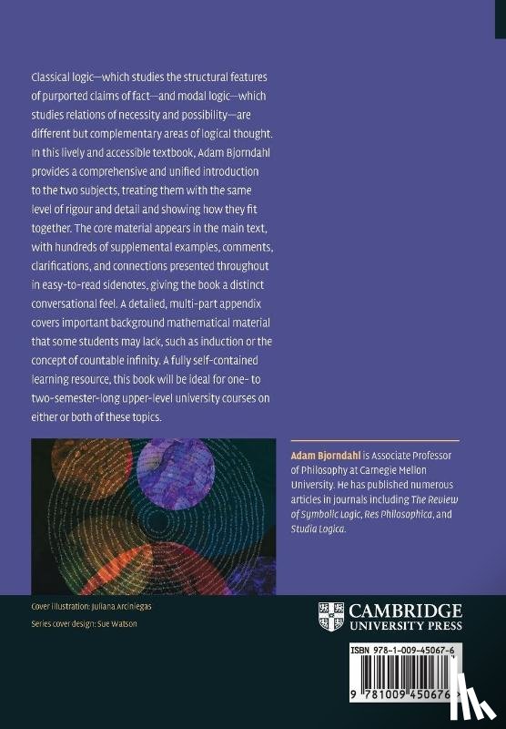 Bjorndahl, Adam (Carnegie Mellon University - An Introduction to Classical and Modal Logics