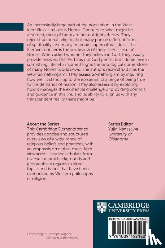 Palmqvist, Carl-Johan (Department of Philosophy, Jonback, Francis (Faculty of Theology - Semi-Secular Worldviews and the Belief in Something Beyond