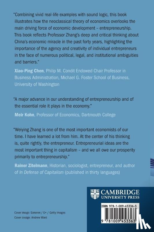 Zhang, Weiying (Peking University - Re-Understanding Entrepreneurship