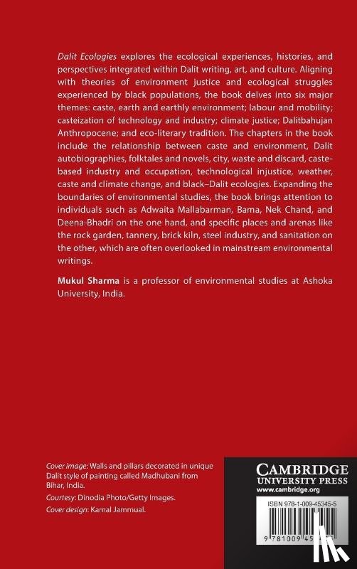 Sharma, Mukul (Ashoka University - Dalit Ecologies