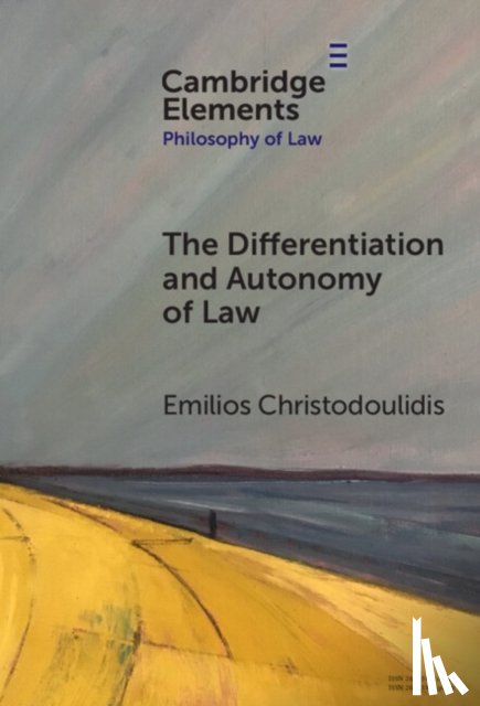 Christodoulidis, Emilios (University of Glasgow) - The Differentiation and Autonomy of Law