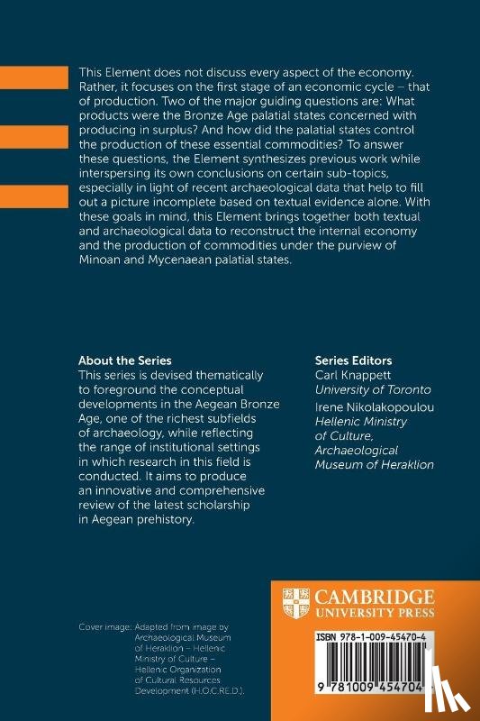 Pratt, Catherine E. (University of Texas - Economy and Commodity Production in the Aegean Bronze Age