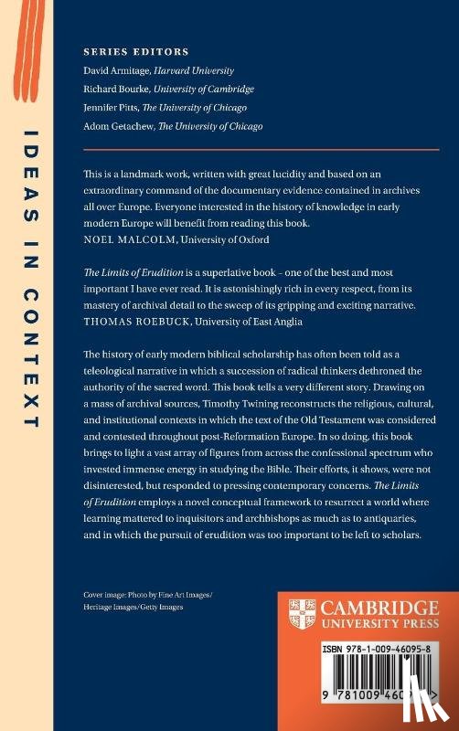 Twining, Timothy (KU Leuven) - The Limits of Erudition